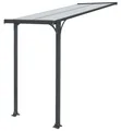 Produktbild: Haustürvordach Vordach Aluminium Polycarbonat Überdachung 150 x 150cm