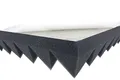 Produktbild: Akustikpur Akustikschaumstoff Pyramidenschaumstoff SELBSTKLEBEND - Schalldämmmatten zur effektiven Akustik Dämmung, ca. 49 cm x 49 cm x 5 cm