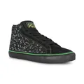 Produktbild: Emerica Creature Omen Hi Skate Schuhe - Schwarz/Schwarz, Wildleder