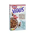 Produktbild: Dr. Oetker Vitalis Knuspermüsli Schokolade ohne Zuckerzusatz 400 g