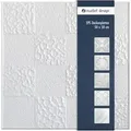 Produktbild: Marbet Design - Deckenplatten 50x50cm Styropor eps weiß 34 Dekore, Marbet Deckenverkleidung: 2 m2 / 8 Platten, Kork