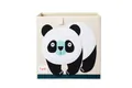 Produktbild: 3 Sprouts - Aufbewahrungsbox / Kiste / Spielzeugkiste - Black & White Panda