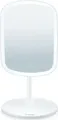 Produktbild: Beurer Kosmetikspiegel BS 47 | beleuchtet mit LED | 3 Lichtfarben | Akku | Magnethalterung | Touch-Sensor | Weiß