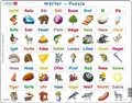 Produktbild: Larsen Puzzle Puzzle - Wörter, Puzzleteile