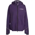 Produktbild: adidas Terrex XPR Light Rain Laufjacke Damen-lila, Größe L (auch verfügbar in M)