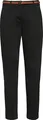 Produktbild: comma 7/8-Hose Tapered Leg Grau/Schwarz Größe 44 mit Eingrifftaschen und Leder-Optik-Gürtel