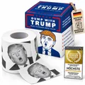 Produktbild: Klopapier lustig bedruckt Trump Motiv 200 Blatt Gag Geschenkidee