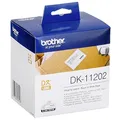 Produktbild: Brother Versand-Etiketten, weiß, 62x100mm, 300St./Rolle