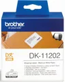 Produktbild: Brother Etiketten Etiketten Versand 62x100mm weiß VE=300 Stück