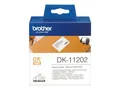 Produktbild: Brother Brother DK-11202 Einzeletiketten – 62 x 100 mm, 300 Stück pro Rolle Etikettendrucker, (Zweifarbiger Etikettendrucker)