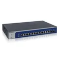 Produktbild: NETGEAR XS512EM 12 Port 10gb Switch | Multi-Gigabit LAN Switch Smart Plus (Managed Netzwerk Switch mit 12x auto adapt. 5-Speed Ethernet Ports, 2x 1G/10G SFP+ Fiber Ports, Desktop, oder Rackmount) XS512EM-100EUS