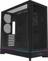 Produktbild: Montech HS01 PC-Gehäuse, Midi-Tower, ATX, aRGB, Tempered Glass - schwarz
