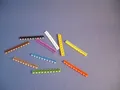 Produktbild: Kabelmarker-Clips - 100 Stück,bedruckt mit Ziffern 0-9,Kabeldurchmesser bis 3mm!