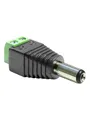 Produktbild: DeLOCK - Power Adapter - 2 pin Terminal Block to DC jack 5.5 x 2.5 mm