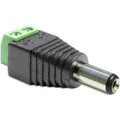 Produktbild: Delock Adapter DC 2,5 x 5,5 mm Stecker > Terminalblock # 65487