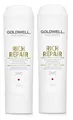 Produktbild: 2x Goldwell Dualsenses Rich Repair Aufbau Conditioner geschädigtes Haar 200 ml