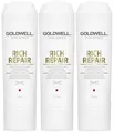 Produktbild: 3er Set Goldwell Dualsenses Rich Repair Conditioner 3x200ml für trockenes Haar