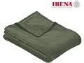 Produktbild: Wohndecke Uni Fleecedecke Olbia, IBENA, einfarbig schick, Kuscheldecke