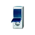 Produktbild: Busch-Jaeger 2601/6/20EBW-53 SCHUKO Kombination Steckdose/Schalter ocean (IP 44)