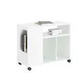 Produktbild: SoBuy Aktenschrank Aktenschrankwagen Druckertisch Druckerständer FBT142-W