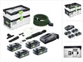 Produktbild: Festool CTLC SYS Akku Absaugmobil 36 V ( 2x 18 V ) Staubkl. L + 4x Akku 4,0 Ah + Ladegerät