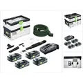 Produktbild: Ctlc sys Akku Absaugmobil 36 v ( 2x 18 v ) Staubkl. l + 4x Akku 4,0 Ah + Ladegerät - Festool