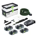 Produktbild: Festool CTLC SYS Akku Absaugmobil 36 V ( 2x 18 V ) + 4x Akku 4,0 Ah + Ladegerät