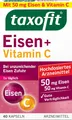 Produktbild: Taxofit Eisen + Vitamin C Kapseln, 40 Stück, Arzneimittel