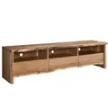 Produktbild: Massivmoebel24 Tv-Board, Braun, Holz, Echtholz,Akazie, 3 Schubladen, 45x50x191 cm, Wohnzimmer, Wohnwände, Lowboards, Lowboards stehend