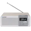 Produktbild: Radiowecker Blaupunkt Küchenradio mit Bluetooth microSD USB AUX Weiß-Holz