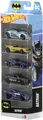 Produktbild: Hot Wheels Batman Spielzeugautos im 5er-Pack, Set aus 5 Die-Cast-Fahrzeugen im