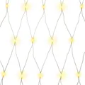 Produktbild: LED-Lichternetz mit Kabel LED Dekoration Beleuchtung Lichterkette Größe: flexibel - 3x2 m, 4x2 m oder 3x3 m Lichtfarbe: Warmweiß