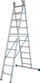 Produktbild: Krause Aluminium-Mehrzweckleiter STABILO mit Treppenfunktion 7,65 m
