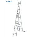 Produktbild: KRAUSE STABILO 3x10 Sprossen Vielzweckleiter | Neue Norm - Art-Nr: 133762