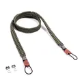 Produktbild: C-Rope Kameragurt THE TRAVELER handgeflochten aus Paracord, Schultergurt mit Schnellverschluss, 125cm, Oliv