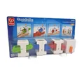Produktbild: Hape Steuerblock Set Murmelbahn Erweiterung Quadrilla Bastelspaß Kreativspielzeu