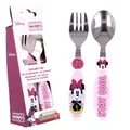 Produktbild: Besteck-Set Mouse | Minnie Maus | 2-teilig | Kinder Gabel und Löffel