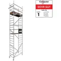 Produktbild: ALTEC Aluminium Fahrgerüst Rollfix 2.0 mit Ø125mm Rollen & Wandanker, Made in Germany, maximale Arbeitshöhe 10 Meter 700 cm