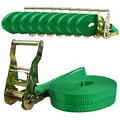 Produktbild: TRUTZHOLM 10x Profi Ratschen Spanngurt Spanngurte Zurrgurt 1-TLG 6m 2t 2to 2000kg TÜV/GS