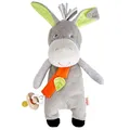 Produktbild: HABA Schnullertier Esel Elwood – Schnuller & Co. sicher befestigen mit abnehmbarem Schnullerband – Kuschelweiches Baby-Geschenk zur Geburt – 2011911001