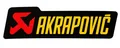 Produktbild: Akrapovic Sticker Aufkleber Schriftzug hitzebeständig schwarz/rot/gelb 44x150mm