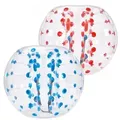 Produktbild: VEVOR 2 x 1,5m Bumper Ball Bubble Soccer Zorb Aufblasbarer Sto_ball Blau + Rot