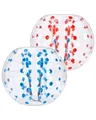 Produktbild: VEVOR 2 x 1,5m Bumper Ball Bubble Soccer Zorb Aufblasbarer Stoßball Blau + Rot