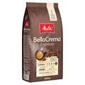 Produktbild: Melitta BellaCrema Espresso Ganze Kaffee-Bohnen 1kg, ungemahlen, Kaffeebohnen für Kaffee-Vollautomat, kräftige Röstung, geröstet in Deutschland, Stärke 5