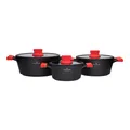 Produktbild: 5903357370930 Zestaw garnków 6 elementów Obsidian Zwieger ZWIEGER sp. z o.o.