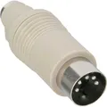 Produktbild: InLine Tastatur-Adapter - 5pol DIN-Stecker auf PS/2 Buchse
