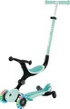 Produktbild: GLOBBER GO-UP ACTIVE LIGHTS 360 – 3 in 1 Aufsitzrad, Laufrad und Scooter, 120/80 mm, 3-rädrig, höhenverstellbar, mint