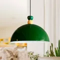 Produktbild: bamyum Yimpi Küchenlampe Hängend Vintage Ø30 cm, Lampenschirm Hängelampe Esstisch Küche, Pendelleuchte Wohnzimmer, Grün