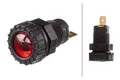 Produktbild: HELLA Kontrollleuchte 12/24V ROT, Halogen 2AA 008 594-031