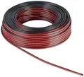 Produktbild: 5er Set Lautsprecherkabel rot/schwarz CCA - 25 m Rolle, Querschnitt 2 x 0,75 mm²